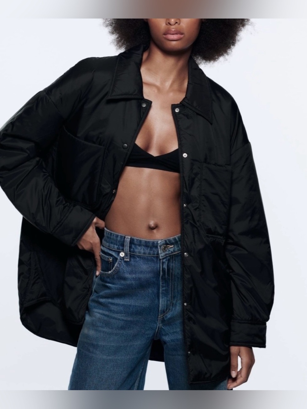 ZARA Oversized Jacket - Picture 2 of 9